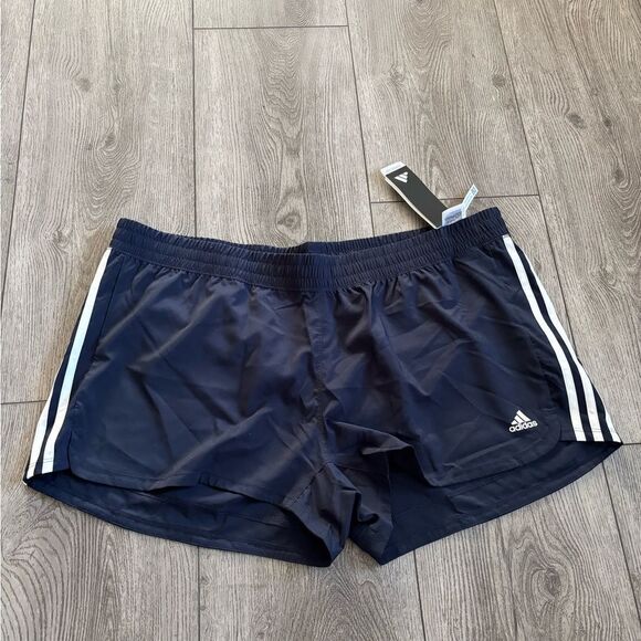 Adidas woman’s pacer 3s woven training shorts - Picture 1 of 4